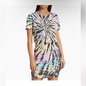 N:Philanthropy Bangkok Tie Dye T-Shirt Mini Dress size M!